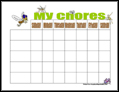 Safari Chore Chart