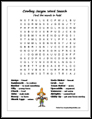 Cowboy Jargon Word Search