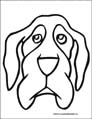 dog coloring page