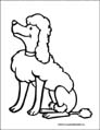 dog coloring page