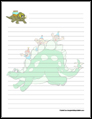 Dinosaur Stationery