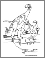 dinosaur coloring page