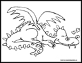 Dragon Coloring Page