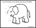 Elephant Dot to Dot