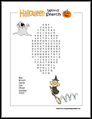 Halloween Word Search