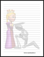 Knight/Princess Stationery