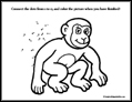 Monkey Dot to Dot