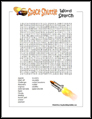 Space Shuttle Word Search