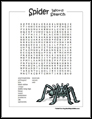 Spider Word Search
