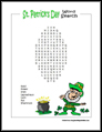 St Patrick's Day Word Search