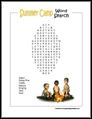 Summer Camp Word Search