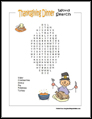 Thanksgiving Word Search