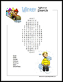 Winter Word Search