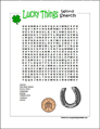 St Patrick's Day Word Search