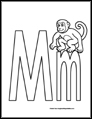 m is for monkey