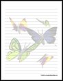 Butterfly Stationery