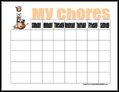 CowGirl Chore Chart