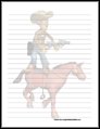 Cowboy Stationery