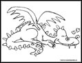 Dragon Coloring Page