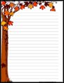 Fall Stationery