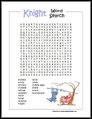Knight Word Search