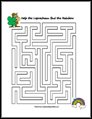 St Patrick's Day Maze