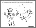 Cowboy Dot to Dot