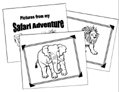 Safari Animal Coloring Book
