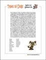 Dinosaur Word Search