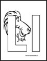 L is for Lion