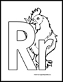 r is for Rooster