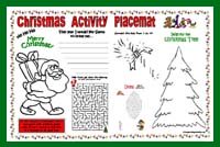 Printable Christmas Placemat