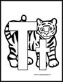 t is for Tiger