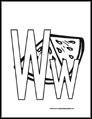 w is for Watermelon